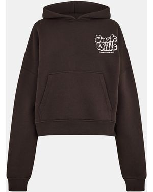Jack Wills Jw Bubble Hoodie - Black
