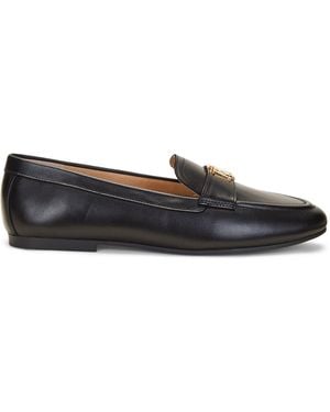 Ralph Lauren Averi Nappa Leather Loafer - Black