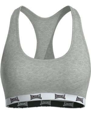 Lonsdale London Sports Bra Ladies - Grey