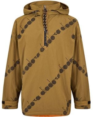 Diadora Anorak Rain Anorak - Green