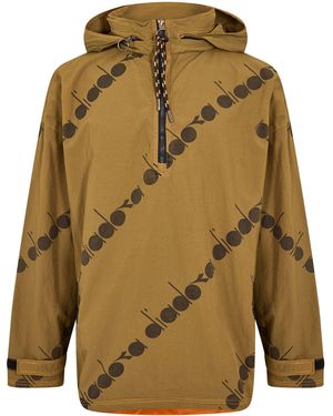 Diadora Anorak Rain Anorak - Green