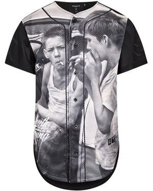 Criminal Damage Youth Basketball T-Shirt - Black