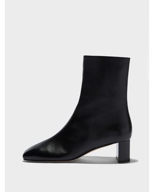 Aeyde Millie Bt Ankle Heeled Boots - Black