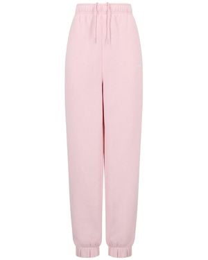 Slazenger 1881 Closed Hem Fleece Trousers - Pink