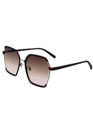 Storm Hexagon Sunglasses - Brown