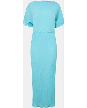 Never Fully Dressed Tilly Long Maxi Dress - Blue