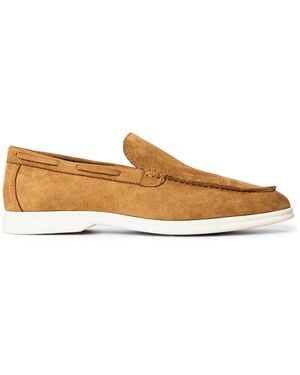 Where's That From Suede Slip On Easy Loafer - Brown
