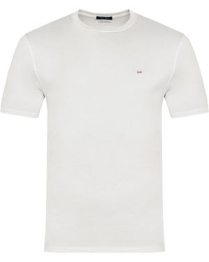 Eden Park Light Pima Cotton T-Shirt - White