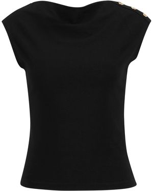 Barbour Sleeveless Shirt - Black