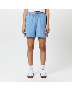 Vero Moda Gili Woven Tracksuit Shorts - Blue