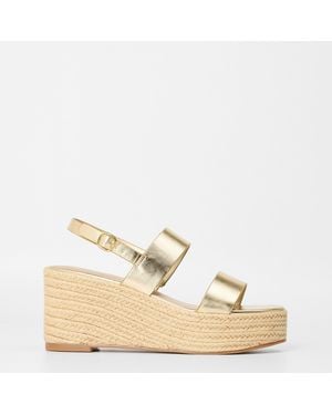 ALDO Keoni Wedge Heeled Sandals - Natural