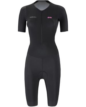 Dhb Aeron Short Sleeve Triathlon Suit - Black