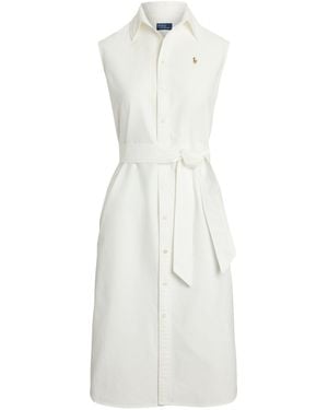 Polo Ralph Lauren Shirt Dress - White