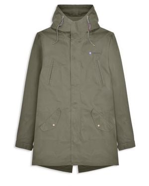Lambretta Shower Resistant Parka - Green