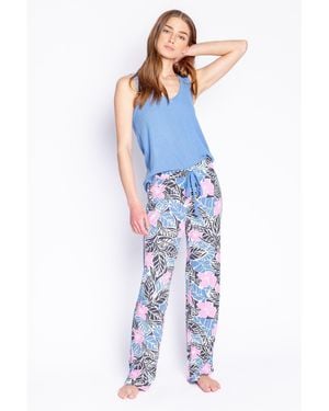 Pj Salvage Bali Bound Pant - Blue