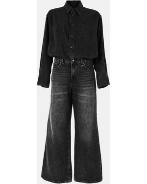 GOOD AMERICAN Good British Jumpsuit - Black