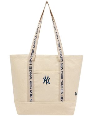 KTZ Canvas Strap Tote Bags - Natural