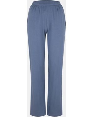 Jack Wills Jw Modal Open Hem Fleece Joggers - Blue