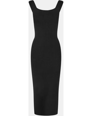 Jack Wills Bardot Midaxi Ladies - Black