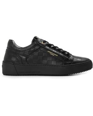 Android Homme Venice Leather Low-Top Trainers - Black