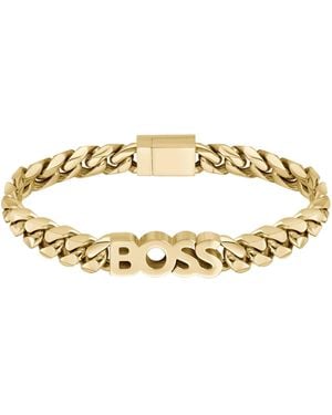 BOSS Kassy Brace Chain Bracelet - Metallic