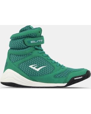 Everlast Pro Elite Boxing Boots - Green