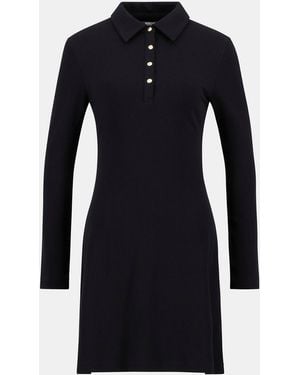 Barbour Chloe Ribbed Mini Dress - Blue