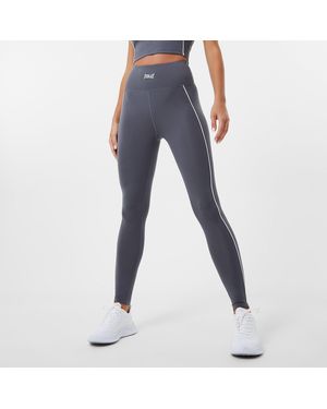 Everlast High Waist Panel Leggings - Blue