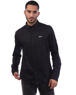 BOSS B Motion L Regular Fit Shirt - Black