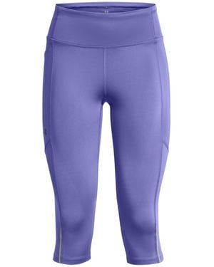 Under Armour Launch Capri - Blue