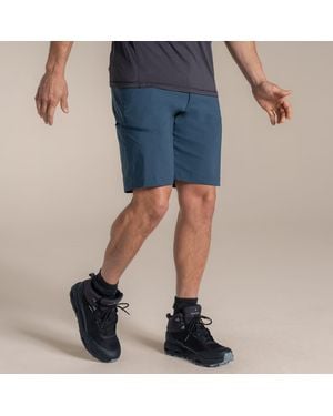 Craghoppers Kiwi Pro Iii Water-Repellent Travel Shorts - Blue