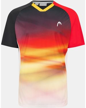Head Dtb Striker Short Sleeve Performance T-Shirt - Multicolour