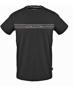 Aquascutum T-Shirt - Black
