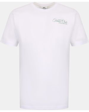 Slazenger 1881 Slaz Tennis Club Regular Fit T-Shirt - White