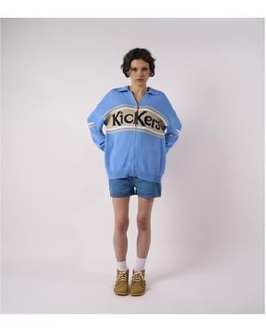 Kickers O/S Knitted Zp 99 - Blue