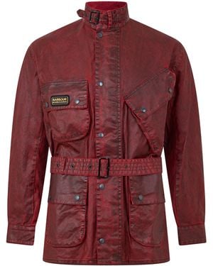 Barbour B.Int 90Th Ann A7 Jk Sn64 - Red