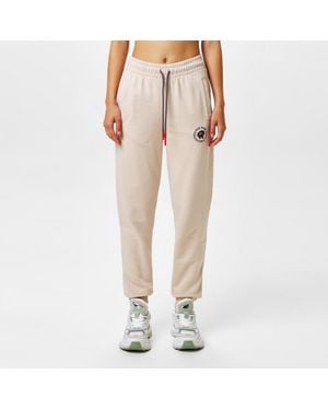 Red Run Core Tracksuit Joggers - Natural