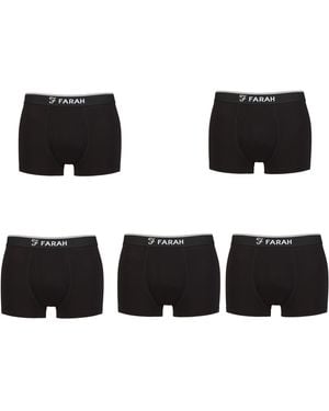 Farah Nylon Trunk - Black