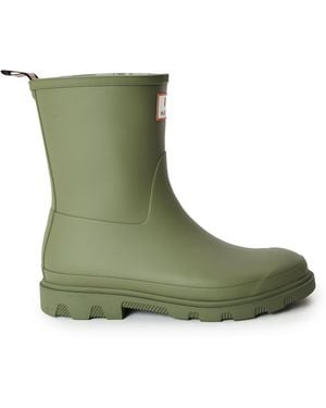 Maison Kitsuné X Hunter Dp Short Wellingtons - Green