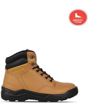 Dunlop Dakota Steel Toe Cap Boots - Brown