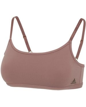 adidas Scoop Bralette - Brown