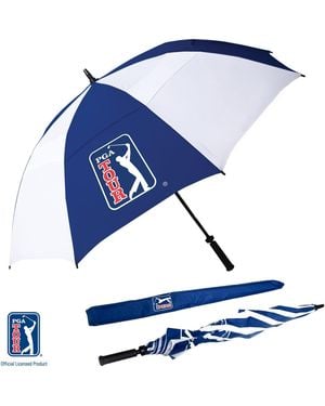 PGA TOUR Windproof Double Canopy Umbrella - Blue
