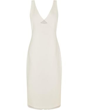 HUGO Kabari Jersey Skirt - White