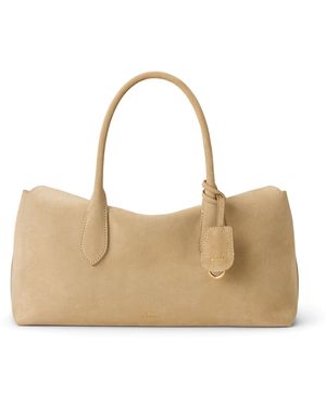 Polo Ralph Lauren Bellport Satchel Bag - Natural