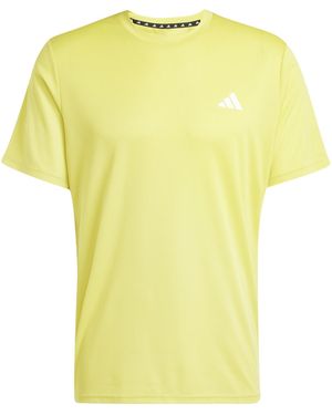 adidas Training Essentials Base T Shirt - Yellow