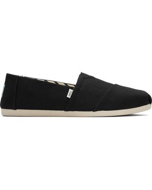 TOMS Alpargata Canvas Shoes - Black