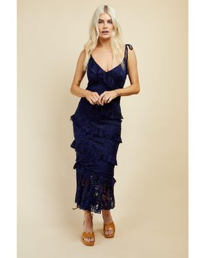 Little Mistress Maxi Dress - Blue