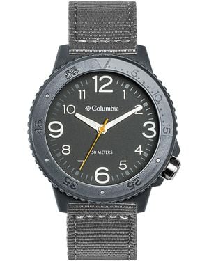 Columbia Cross Trail Polycarbonate Case Sports Watch - Grey