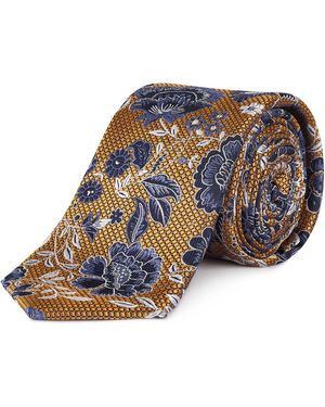Haines and Bonner Silk Tie - Blue