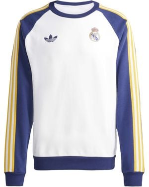 adidas Real Madrid Og Crew Neck Sweatshirt - Blue